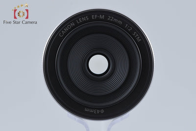 【中古】Canon キヤノン EF-M 22mm f/2 STM シルバー