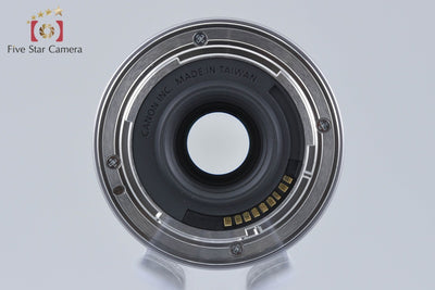 【中古】Canon キヤノン EF-M 22mm f/2 STM シルバー