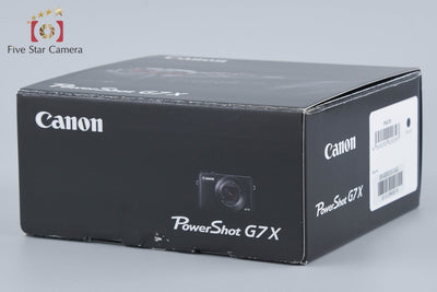 [Used] Canon PowerShot G7 X Compact Digital Camera with Original Box