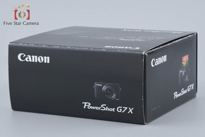 [Used] Canon PowerShot G7 X Compact Digital Camera with Original Box