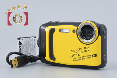 【中古】FUJIFILM 富士フイルム FINEPIX XP140 イエロー コンパクトデジタルカメラ