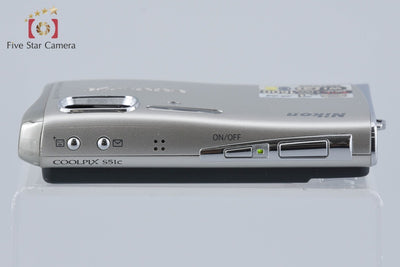 【中古】Nikon ニコン COOLPIX S51c コンパクトデジタルカメラ