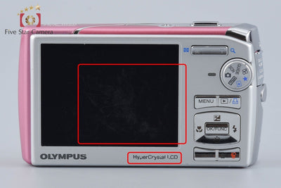 【中古】OLYMPUS オリンパス μ1020 ローズピンク コンパクトデジタルカメラ