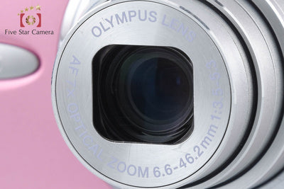 【中古】OLYMPUS オリンパス μ1020 ローズピンク コンパクトデジタルカメラ