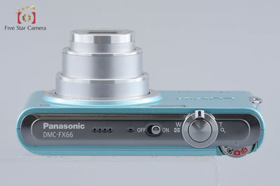 【中古】Panasonic パナソニック LUMIX DMC-FX66 フローラルブルー コンパクトデジタルカメラ