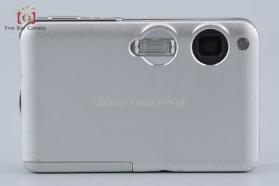 [Used] Nikon COOLPIX S3 Frost Silver Compact Digital Camera