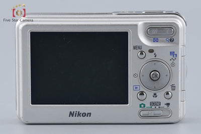[Used] Nikon COOLPIX S3 Frost Silver Compact Digital Camera