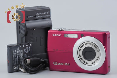 【中古】Casio カシオ EXILIM EX-Z500 レッド コンパクトデジタルカメラ