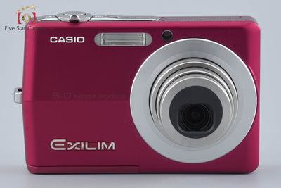 【中古】Casio カシオ EXILIM EX-Z500 レッド コンパクトデジタルカメラ