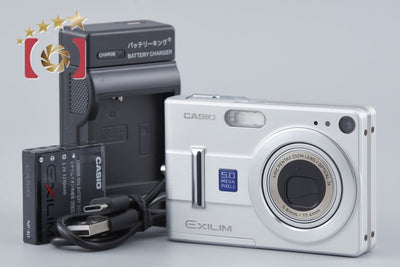 [Used] Casio EXILIM EX-Z55 Silver Compact Digital Camera