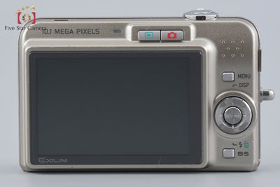 【中古】Casio カシオ EXILIM ZOOM EX-Z1080 ゴールド コンパクトデジタルカメラ