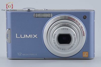 [Used] Panasonic LUMIX DMC-FX60 Lavender Blue Compact Digital Camera
