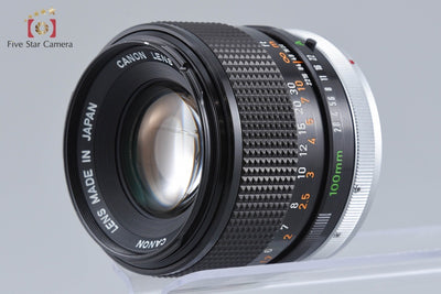 【中古】Canon キヤノン FD 100mm f/2.8 S.S.C.