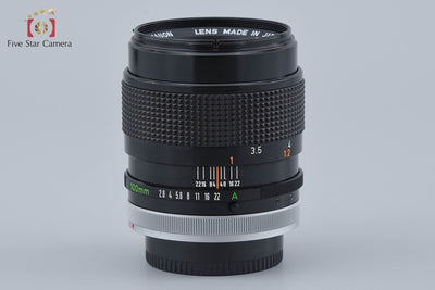 【中古】Canon キヤノン FD 100mm f/2.8 S.S.C.