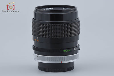 【中古】Canon キヤノン FD 100mm f/2.8 S.S.C.