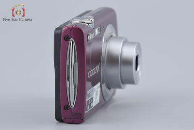 【中古】Nikon ニコン COOLPIX S230 パープル コンパクトデジタルカメラ