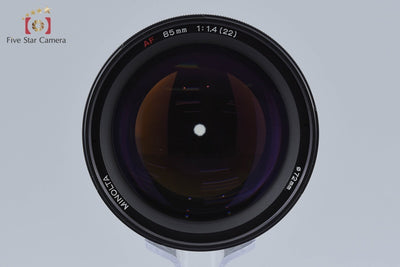 【中古】MINOLTA ミノルタ AF 85mm f/1.4 旧タイプ