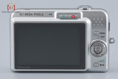 【中古】Casio カシオ EXILIM ZOOM EX-Z1050 シルバー コンパクトデジタルカメラ