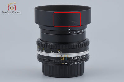 【中古】Nikon ニコン Ai-S NIKKOR 50mm f/1.8