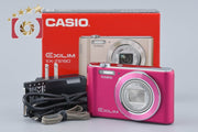[Used] Casio EXILIM EX-ZS190 Pink Compact Digital Camera with Original Box