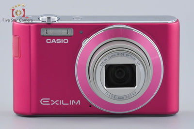 [Used] Casio EXILIM EX-ZS190 Pink Compact Digital Camera with Original Box