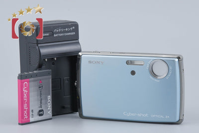 【中古】SONY ソニー Cyber-Shot DSC-T33 ブルー コンパクトデジタルカメラ