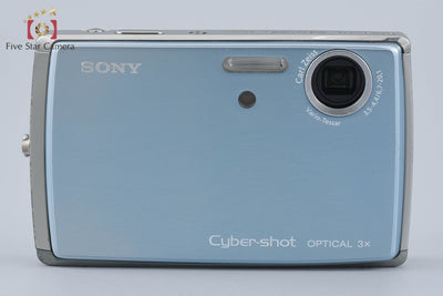【中古】SONY ソニー Cyber-Shot DSC-T33 ブルー コンパクトデジタルカメラ