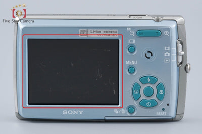 【中古】SONY ソニー Cyber-Shot DSC-T33 ブルー コンパクトデジタルカメラ