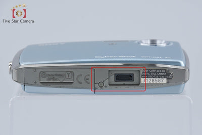 【中古】SONY ソニー Cyber-Shot DSC-T33 ブルー コンパクトデジタルカメラ