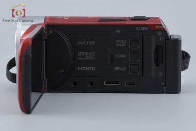 【中古】Canon キヤノン iVIS HF R31 レッド ビデオカメラ
