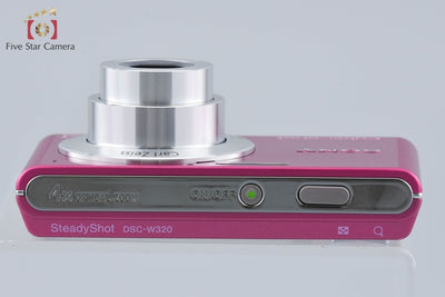 【中古】SONY ソニー Cyber-shot DSC-W320 ピンク コンパクトデジタルカメラ