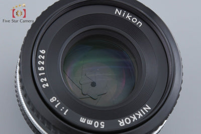 [Used] Nikon Ai-S NIKKOR 50mm f/1.8 without rabbit ears