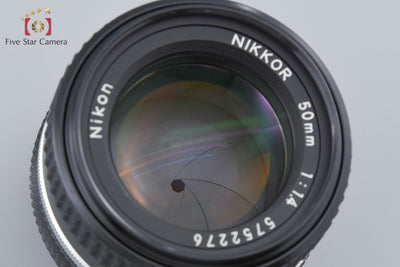 【中古】Nikon ニコン Ai-S NIKKOR 50mm f/1.4