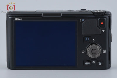 [Used] Nikon COOLPIX S9500 Matte Black Compact Digital Camera