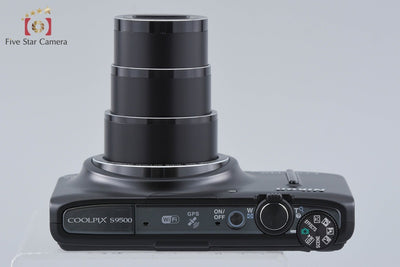 [Used] Nikon COOLPIX S9500 Matte Black Compact Digital Camera