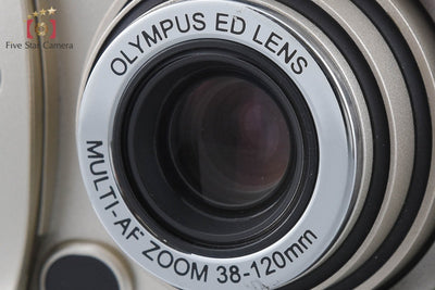 【中古】OLYMPUS オリンパス μ[mju:]-III ミューIII 120 コンパクトフィルムカメラ