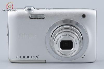 【中古】Nikon ニコン COOLPIX A100 シルバー コンパクトデジタルカメラ