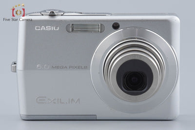 【中古】CASIO カシオ EXILIM ZOOM EX-Z600 シルバー コンパクトデジタルカメラ
