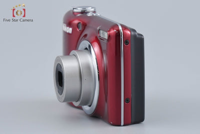 [Used] Nikon COOLPIX L23 Red Compact Digital Camera