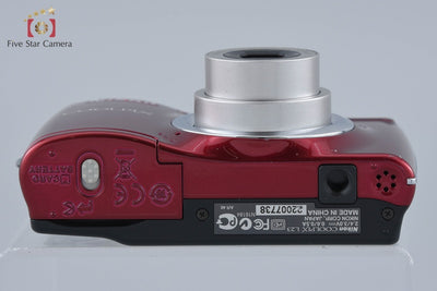 [Used] Nikon COOLPIX L23 Red Compact Digital Camera