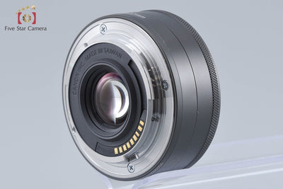 【中古】Canon キヤノン EF-M 22mm f/2 STM ブラック