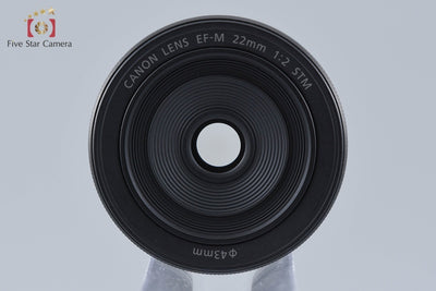 【中古】Canon キヤノン EF-M 22mm f/2 STM ブラック