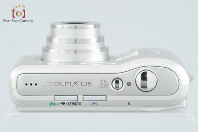 【中古】Nikon ニコン COOLPIX L16 シルバー コンパクトデジタルカメラ