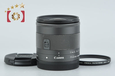 【中古】Canon キヤノン EF-M 11-22mm f/4-5.6 IS STM