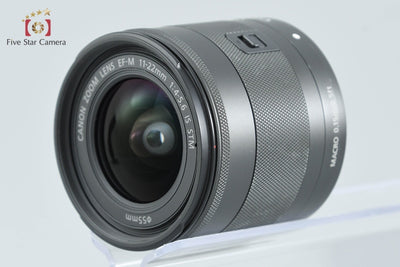 【中古】Canon キヤノン EF-M 11-22mm f/4-5.6 IS STM