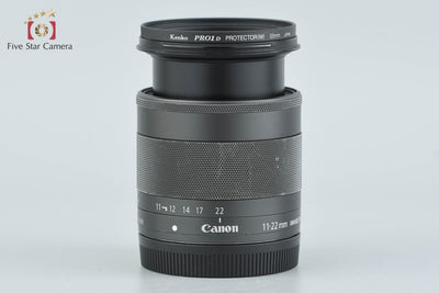 【中古】Canon キヤノン EF-M 11-22mm f/4-5.6 IS STM