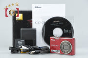 [Used] Nikon COOLPIX S710 Deep Red Compact Digital Camera with Original Box