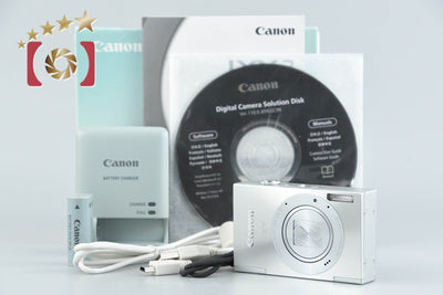 【中古】Canon キヤノン IXY 3 シルバー コンパクトデジタルカメラ 元箱付き