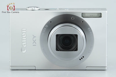 【中古】Canon キヤノン IXY 3 シルバー コンパクトデジタルカメラ 元箱付き