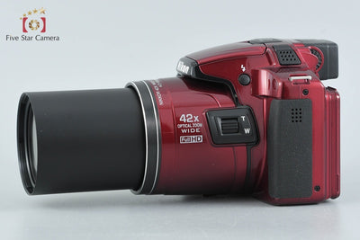【中古】Nikon ニコン COOLPIX P510 レッド コンパクトデジタルカメラ